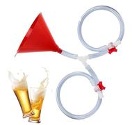 Entonnoir à bière - Entonnoir à boisson réutilisable de 8 pouces | à bière étanche en PP avec tuyau de 23 pouces, pour ls fêtes, les événements universitaires, les barbecues, ls voyages à la pl