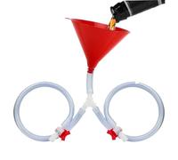 Entonnoir à boire - Entonnoir Boissons avec Valve d'étanchéité - Accessoire Boissons Sans Pertes avec Tube pour Groupe Hommes Femmes Étudiants Adolescents Famille Amis