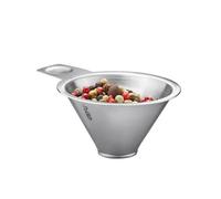 Entonnoir à épices - Gefu - CONDIO - Acier inoxydable - Idéal pour moulins à sel et poivre - Garantie 5 ans