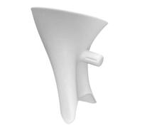 Entonnoir à farine de cuisine pour mélangeur vertical, 14 x 15 cm, bec verseur portable, embout entonnoir pour mélangeurs, pour doser les ingrédients liquides et secs comme les œufs, la farine, la