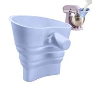 Entonnoir à farine de cuisine, protection anti-éclaboussures, en silicone, tête basculante, entonnoir pour outils de cuisson, pour la maison, le commerce, le camping, les pique-niques, la préparation