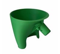 Entonnoir À Farine For Batteur Sur Socle, Accessoires For Batteurs, Protection Anti-éclaboussures Et Anti-pâte For Batteurs, For Les Œufs, Le Liquide Et La Farine, Permet Un Versement Guidé.(Green)