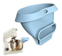 Entonnoir à Farine pour Mixeur,Accessoire Silicone Anti-Éclaboussures,Entonnoir de Cuisine Lavable au Lave-Vaisselle | Pour Sucrer en Poudre, Outil de Pâtisserie Maison, Compatible Batteur sur Socle à