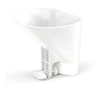 Entonnoir à farine pour robot pâtissier | Entonnoir à large bec verseur,Accessoires De Batteur Sur Socle,pour Cuisson Maison Biscuits Céréales Poudres et Aliments avec Bol Mélangeur en