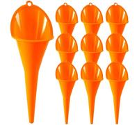 Entonnoir à huile 10 pièces 11 entonnoir long sans déversement huile à large bouche pour le changement de voiture portable multifonction bec long oblique pour l'eau, l'essence, le liquide de refroi