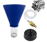 Entonnoir à huile du moteur tubulaire pour égoutter l'égouttement, outil de vidange d'huile, kit d'outils d'entretien du moteur, bouchons d'outils efficaces et pratiques pour voiture, SUV, camions