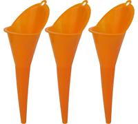 Entonnoir à long col, 3 pièces, 28 Cm, Entonnoir à long col, multi-usage pour essence, huile, eau, lubrifiant, voitures, camions, motos