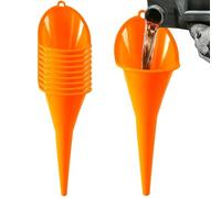 Entonnoir à pétrole 10pcs 11 Sentilleur Long Entonnoir Long large pour le changement Car Multi-fonction Multi-fonction du bec oblique pour l'eau, l'essence, le liquide de refroid