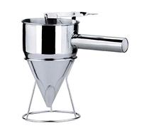 Entonnoir À Piston En Acier Inoxydable Avec Support Sauce À La Crème De Dosage Entonnoir Gâteau Desserts Faire Entonnoir Crêpes Distributeur Gâteau Dessert Batter De Cuisson Ustensiles De Cuisine