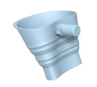 Entonnoir À Poudre En Plastique Accessoire De Mélangeur Sur Socle Large Bouche Peu Encombrant Bec Coudé 30 Degrés Pour Accessoires Entonnoir Ingrédients Secs