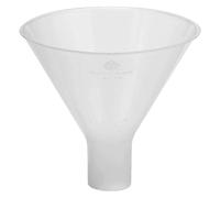 Entonnoir à poudre Hirschmann®, PP, transparent, Ø 150 mm, sortie 28 mm, hauteur 110 mm