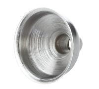 Entonnoir Acier Vin 3.6x2.5x0.8cm pour Flasque Flask Fiole Funnel