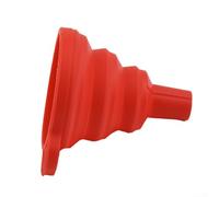 Entonnoir automatique en silicone résistant à la chaleur pour remplissage et changement d'huile, essence, diesel et liquide de carburant, pliable et facile à ranger, comprend un crochet de suspension