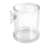 Entonnoir automatique pour poissons - Pour saumure, crevettes - Ver rouge - Entonnoir - Outil automatique pour aquarium - Petit flottant - Transparent
