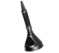Entonnoir Automobile Large Bouche en Plastique Noir pour Voitures Essence | Refuel Plus Rapide, Léger et Polyvalent, Filtre Intégré, Usage Moto et Atelier, Format Grand