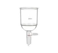 Entonnoir Büchner Plaque Poreuse Verre Borosilicaté Vide Appareil Labo-19/26# 500ml