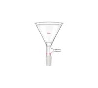 Entonnoir Büchner Verre Borosilicaté Raccord Rodé Filtre Vide-80mm 19/26