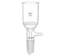 Entonnoir Büchner Verre Disque Fritté G4 Filtre Aspiration Vide-60ml