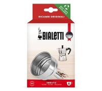 Bialetti Entonnoir pour moka 6 tasses – Inox Noir – Blister 1