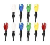 Entonnoir Carré à Embout Extensible en Plastique, 10 Pièces Couleur Aléatoire