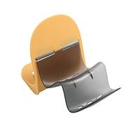 Entonnoir créatif ondulé porte-savon avec ventouse Base Récipient égouttoir Support pour cuisine, salle de bain, salle de douche, accessoires de rangement, boîte de comptoir