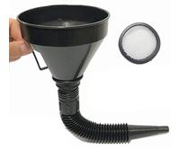 Entonnoir De Carburant | Entonnoir De Filtre À De Voiture Avec Poignée | Entonnoirs Flexibles À Angle Droit En Plastique | Pour Voitures Et Motos