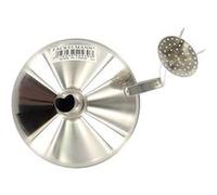 Entonnoir de cuisine inox avec grille pour impuretés Fackelmann ref 4043050 Inox G