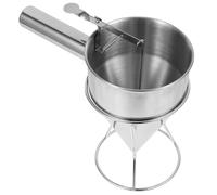 Entonnoir de Cuisson en Acier Inoxydable avec Support, Grand 8 MM