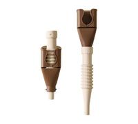 Entonnoir de de cuisine à col extensible en silicone PP, aide conviviale pour le remplissage de bouteilles, acheminement de liquide, portions sèches, bec verseur pliable, remplissage de pot,