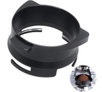 Entonnoir de dosage de 54 mm pour café expresso | Entonnoir porte-filtre pour machine à café Sage Barista Express Breville Noir mains libres