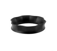 Entonnoir de dosage magnétique en ABS pour porte-filtre de 51 mm, 53 mm, 58 mm, compatible avec les machines à expresso, noir (58 mm, noir)