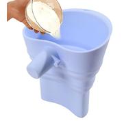 Entonnoir de mélangeur,Outils de cuisson pliables en silicone | Entonnoir de miel en silicone - Pour boulangers, cuisiniers et débutants pour le sucre, la poudre de cacao, la farine d'avoine, le miel