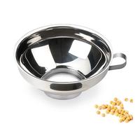 Entonnoir de mise en conserve pour la cuisine, entonnoir large ouverture pour bocaux Mason, grands entonnoirs de mise en conserve pour remplir