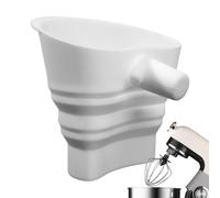 Entonnoir de mixage - Bec verseur en silicone résistant à la chaleur - Sans déversement - Accessoire pour mélangeurs - Pour le remplissage articulé d'ingrédients secs