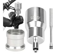 Entonnoir De Purge De Frein Hydraulique - Outil De Remplissage en D'aluminium, Adaptateur De Réservoir Étanche | Kit De Voyage Urgent d'entretien De Vélo, Équipement De Réparation D' De R