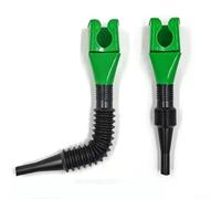 Entonnoir de ravitaillement et de cuisson avec design résistant aux déversements, petite forme carrée pour une manipulation et un rangement faciles, construction en plastique (vert)