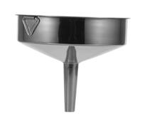 Entonnoir de Ravitaillement pour Voitures Grand Format, en Acier Inoxydable | Grand Entonnoir Large, Remplissage Précis pour Huiles et Eau, Usage Industriel et Ravitaillement Automobile