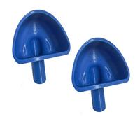 Entonnoir de remplissage d ' eau pour réservoirs, 2 pièces, adapté à plusieurs modèles de remorque, entonnoir de remplissage à large bouche, adaptateur de remplissage de remorque