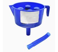 Entonnoir de séparation d'huile et d'eau avec éléments filtrants multi-étages for essence et kérosène - Bleu/Jaune(Four filter element)