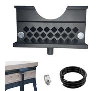 Entonnoir De Vidange De Graisse | Réutilisable Grande Capacité | Piège à Graisse pour Grill à Clipser - Pour Amateurs de Barbecue Chefs Food Truck Jardin Week-end BBQ Camping Divertissement