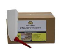 Entonnoir d'injection pour maçonnerie - Application de DRYPROTECT - Étanchéité contre l'humidité (72)