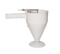 Entonnoir distributeur de pâte avec piston piston pour distribuer avec précision les pâtes à gâteau, sauce et glaçage, pour les applications de boulangerie et de cuisine domestique (A)