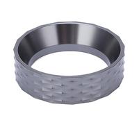 Entonnoir doseur en alliage d'aluminium, Machine à café, porte-filtre, anneau de dosage magnétique pour le bureau et la maison (Grise)