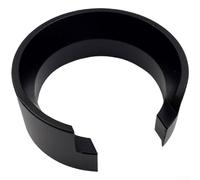 Entonnoir doseur magnétique en aluminium pour Eureka & pour GEMILAI 9010B/C, embout moulin à café anti-éclaboussures, accessoire en métal léger argenté (noir)