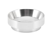 Entonnoir doseur Respicefinem 51 mm avec anneau magnétique en alliage d'aluminium pour poudre de café pour un brassage propre à la maison et en magasin (Argent)
