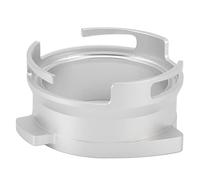 Entonnoir doseur rotatif en alliage d'aluminium, porte-filtre à café de 54 mm, accessoires de machine à café pour Express Pro Touch Bambino Plus infuseur Duo Temp Pro (Argent)