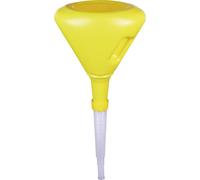 Entonnoir droit anti-éclaboussure 250mm avec flexible plastique et filtre SODILUB - 10468