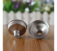 Entonnoir En Acier Inoxydable Et Silicone, Mini Portable Pour Petites Bouteilles D'huile Essentielle, Mise En Conserve, Fiing, Bouteille Vide, Outils D'emballage, 1 Pièce