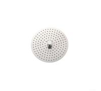 Entonnoir en acier inoxydable pour cafetière expresso 2, 4, 6, 9 tasses - Pièce de rechange - Argenté - 5,3 cm (2 tasses)
