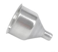 Entonnoir en acier inoxydable pour flasque compatible avec les dimensions standard du goulot (L)